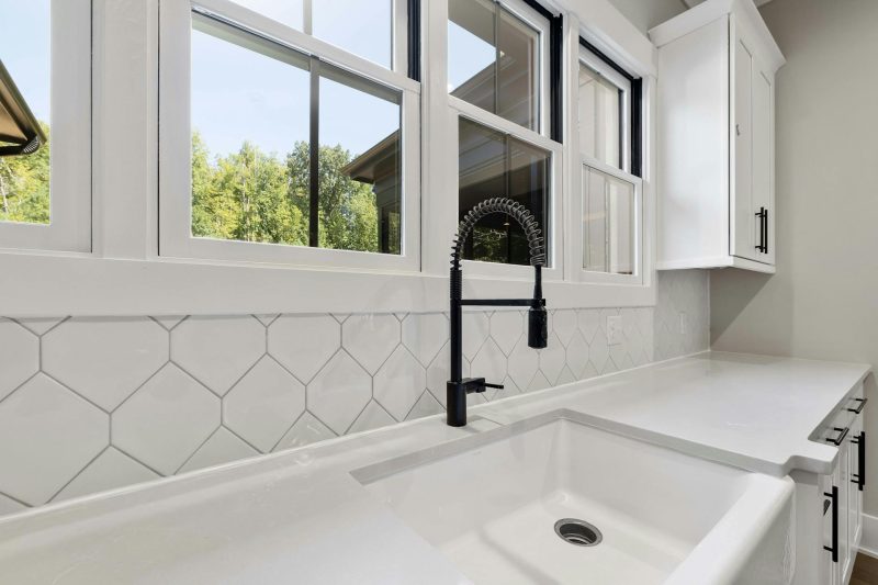 Modern kitchen sink