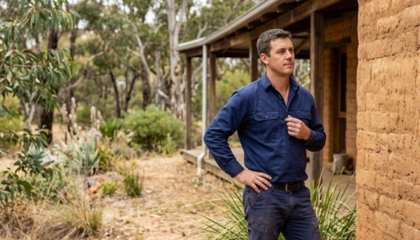 eltham mud brick home plumbing
